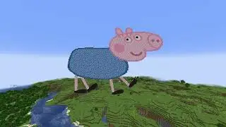 Dancing Polish Peppa Pig Family (Minecraft blocks animation)