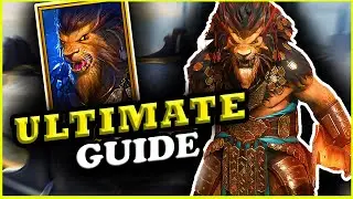 Is He Any Good? LATE Game Player Builds Leorius The Proud!! RAID: Shadow Legends
