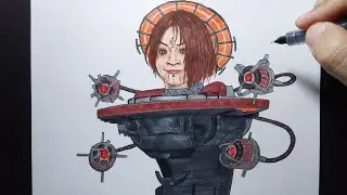 how to draw astro woman duchess in skibidi toilet 76 part 2