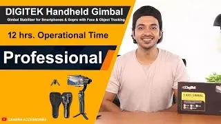 DIGITEK Handheld Gimbal Stabilizer for Smartphones & Gopro | Gimbal for Phone | Mobile Gimbal
