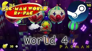 Pac-Man World Re-Pac! [Steam Version] - Haunted Funhouse (World 4)
