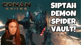 First Time In The Isle Of Siptah Vault - Demesne of the Demon Spiders