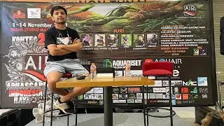 🔴 [LIVE] AQUASCAPE INDONESIA RAYA 2021 KONTES - Ngobrol Santai Kontes Aquascape