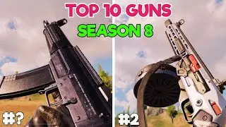 TOP 10 BEST GUNS IN "SEASON 8" of COD MOBILE BATTLE ROYALE | codm br best guns | codm br loadout