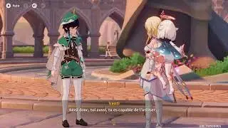 Genshin Impact | On fait les quêtes de Venti et Mona sur mon ancien compte