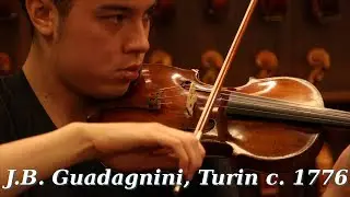J.B. Guadagnini, Turin c. 1776 | Violin Demonstration