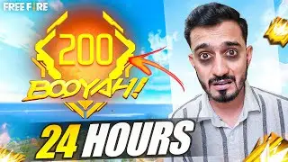 200 BOOYAH STREAK IN 24 HOURS😲 |  150 STEAK टूट गयी😭 ?  HARD CHALLENGE || CS RANK PART 6