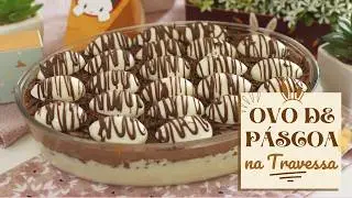 Easy and beautiful Easter dessert - Super creamy - Easter egg in a dish - Dika da Naka