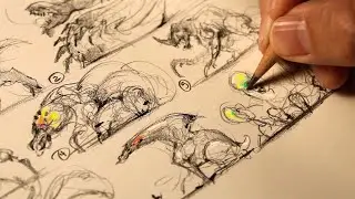 How to Draw Creature Thumbnails | Beginner-Friendly Concept Art