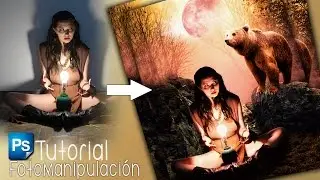 Tutorial Photoshop - Foto Manipulación - El embrujo de la Luna