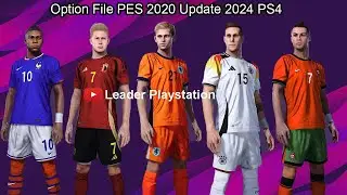 Option File PES 2020 Update 2024 V4 PS4