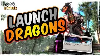 How to Launch Dragons in Outbreak | DRAGONS IN SPACE CALLING CARD