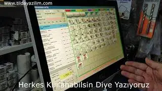 Tilda2021 Perakende Barkodlu Satış/Nalbur/Hırdavat/Yapı Market Programı.En Kolay Program Yazılım