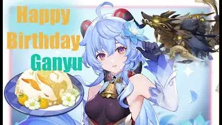 My Ganyu's Birthday Gameplay Highlights! Beating up bosses to music.