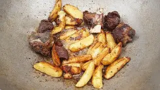 Как Пожарить Мясо На Сковороде.