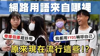 中國用語警察還盛行嗎？你知道這些網路用法來自哪裡？尊嘟假嘟他們都這樣講！｜【老鵝街訪EP10】