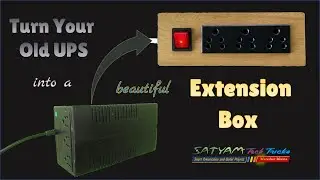 DIY - Make an Extension Box from an old UPS