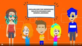 Caillou, Rosie And Lily Salutes AMGD2K3 And Serena Johnson/Ungrounded