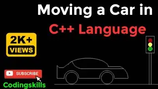 C program for moving car in computer graphics 
