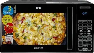 How to Make Veg Pizza Recipe in IFB Microwave| Pizza Base Recipe at Home|