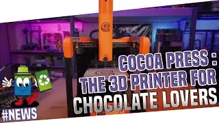 Cocoa Press : The 3D Printer For Chocolate Lovers