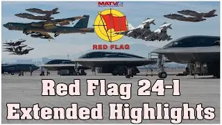 Red Flag 24-1 The World's Greatest Air Combat Exercise | Highlights | #redflag #lasvegas #usaf #nato