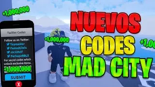 Todos Los Codigos De Mad City⭐*Nuevos Codes*| +Server Vip Mad City