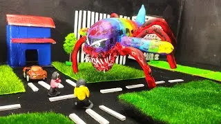 Making RAINBOW INFECTED SKY - NEW MUTATION PLANE EATER with polymer clay