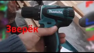 Зверёк Makita DDF 456 RFE3.  ТРИ батареи. 18 вольт шуруповёрт