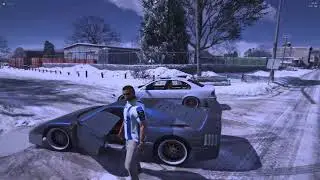 Gta 5 Fivem Blue Redux graphics mod Bmw m5 e39 Forested North Yankton Fivem Ymap oi3