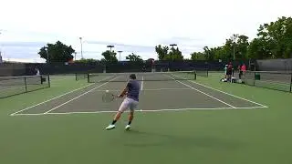 Tennis with Brett | 10-point tie breakers + service games + warm-up