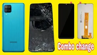 Samsung f12 combo change / Samsung galaxy f12 display change