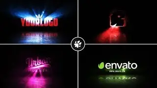 Cinematic Light Rays Logo v2 | Free After Effects Templates | Karthik Reviews