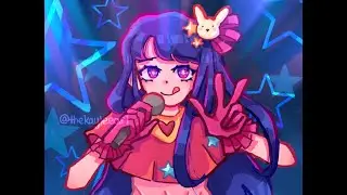 Ai Hoshino Art Timelapse!