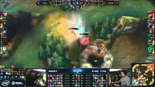 GMB vs CLG Mid/Late game action (ESL Finals Game 1)
