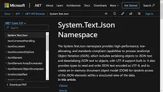 System.Text.Json: Introduction