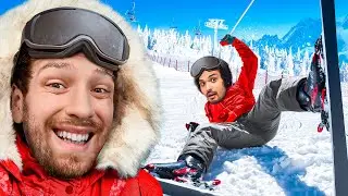 Skiing in Hokkaido Didn't Go as Planned