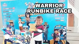 NAIK PODIUM DI KOMPETISI PUSHBIKE || WARRIOR RUNBIKE RACE 2022