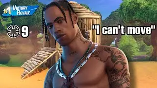 Travis Scott Made Me Lag Out In 3RD PLACE (9 KILL GAME)