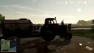 FarmingSimulator2019#Карта Рассвет#Работа в карьере#Начинаем животноводство, покупаем коров