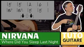Apprends "Where Did You Sleep Last Night" de Nirvana - Guide Complet Pour Débutants!