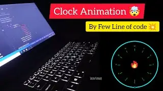 Clock In Python Code | Python Clock Program Code | Python Tutorial For Beginners