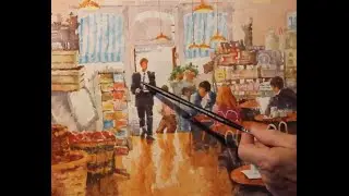 Dennis Pendleton Explains His Painting "The Market"