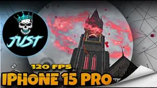 DAY 13🔘IPHONE 15 PRO💥120 FPS PUBGMOBILE GAMEPLAY💎NEW UPDATE