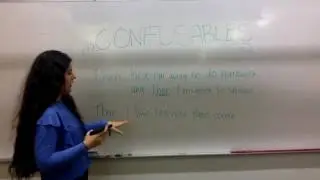 Grammar video - Confusables