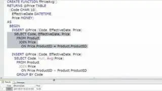 Creating Multi-Statement Table-Valued Funtions