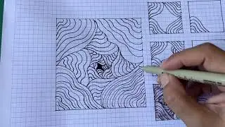 Zentagle Desen Çizimi