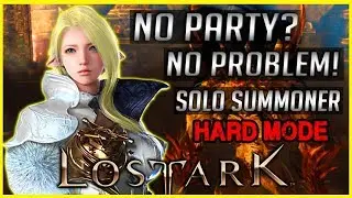 No Party? No Problem! Lost Ark Solo Hard Mode Summoner! Open Beta Gameplay Impressions English