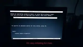 fix choose an operating system to start windows 7