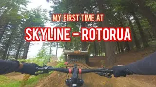 Riding some of the best trails in New Zealand - Skyline Rotorua